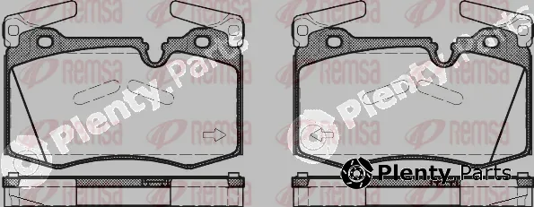 Kawe 137400 — Brake Pad Set, disc brake