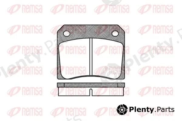 Kawe 003600 — Brake Pad Set, disc brake