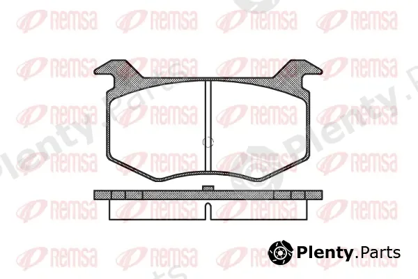 Kawe 038800 — Brake Pad Set, disc brake