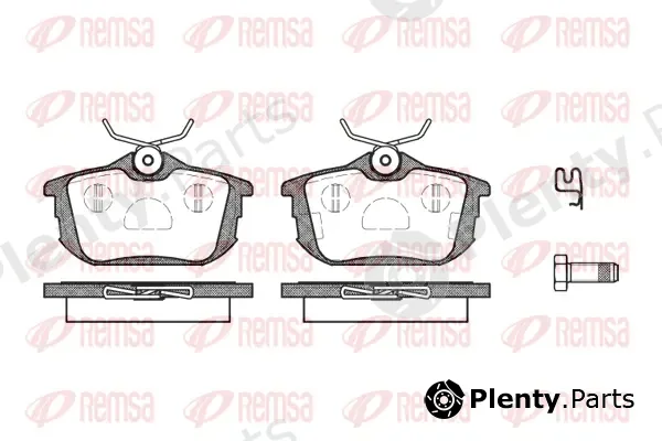 Kawe 060512 — Brake Pad Set, disc brake