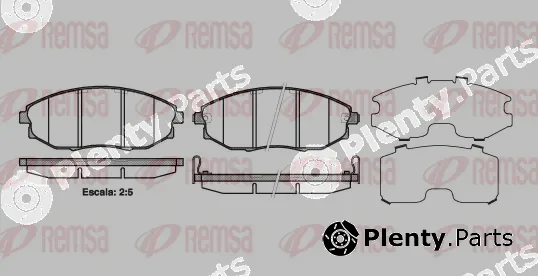 Kawe 122302 — Brake Pad Set, disc brake