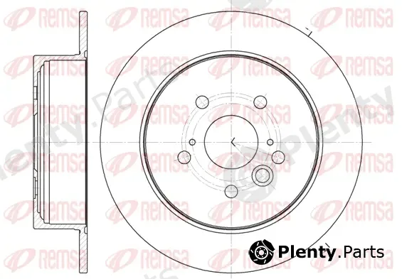 Kawe 6108900 — Brake Disc