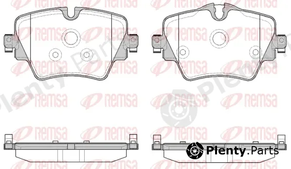 Kawe 162508 — Brake Pad Set, disc brake