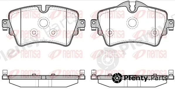 Kawe 159908 — Brake Pad Set, disc brake