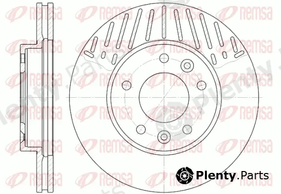 Kawe 688510 — Brake Disc