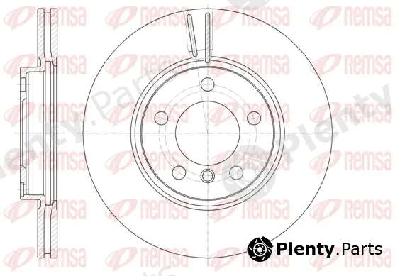 Kawe 6144010 — Brake Disc