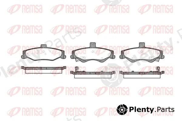 Kawe 086502 — Brake Pad Set, disc brake
