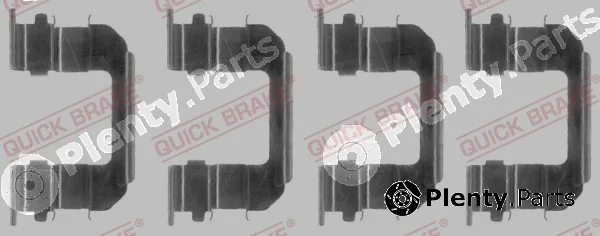 Kawe 109-1287 — Accessory Kit, disc brake pad