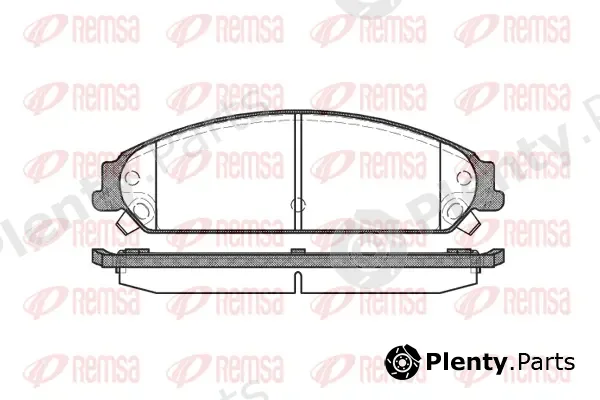 Kawe 112808 — Brake Pad Set, disc brake