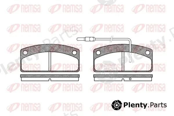 Kawe 072502 — Brake Pad Set, disc brake