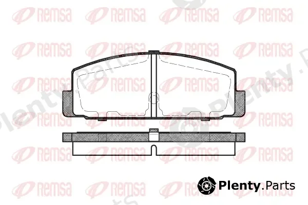 Kawe 017930 — Brake Pad Set, disc brake
