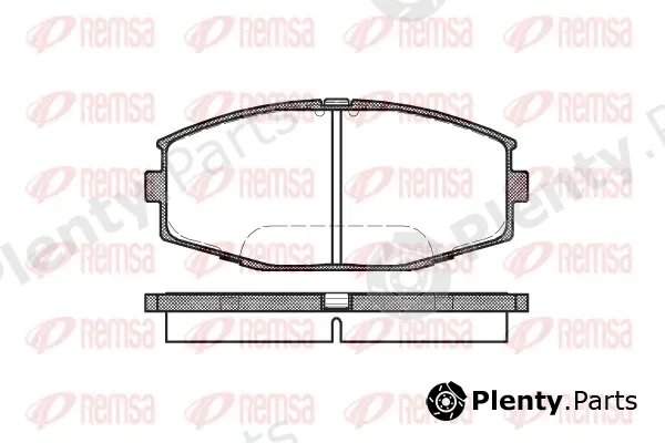 Kawe 022510 — Brake Pad Set, disc brake