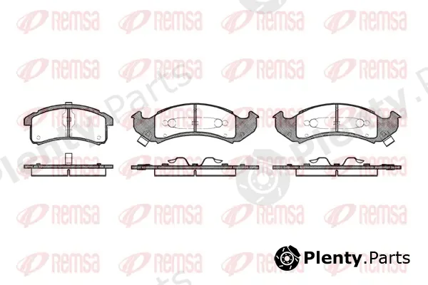 Kawe 053702 — Brake Pad Set, disc brake