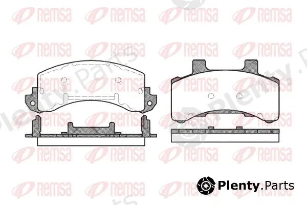 Kawe 051600 — Brake Pad Set, disc brake