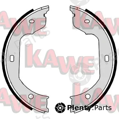Kawe 09110 — Brake Shoe Set, parking brake