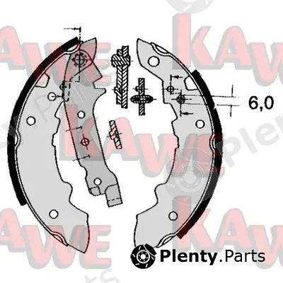 Kawe 04470 — Brake Shoe Set