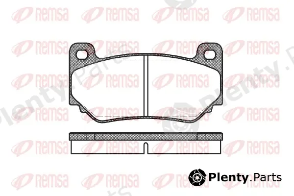 Kawe 105700 — Brake Pad Set, disc brake