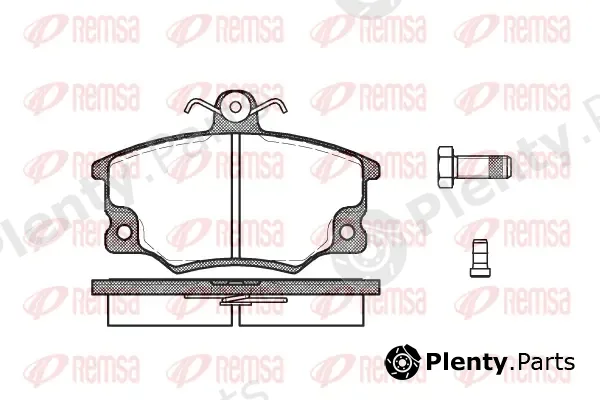 Kawe 014614 — Brake Pad Set, disc brake