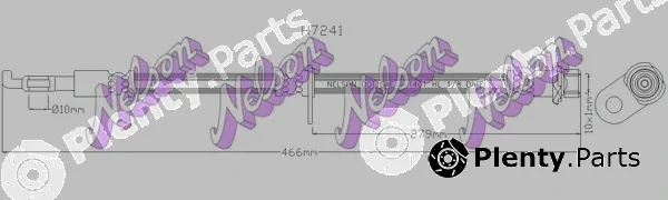 Kawe H7241 — Brake Hose