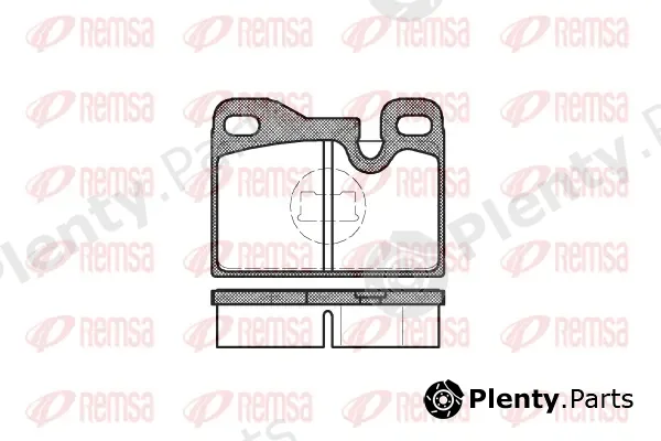 Kawe 013000 — Brake Pad Set, disc brake