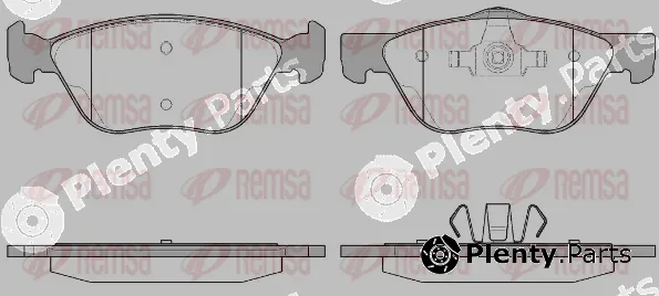Kawe 058920 — Brake Pad Set, disc brake
