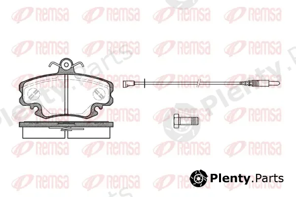 Kawe 014130 — Brake Pad Set, disc brake