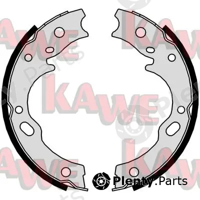 Kawe 01127 — Brake Shoe Set, parking brake