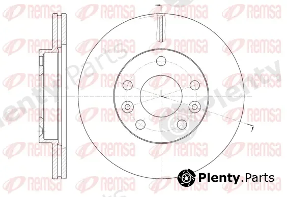 Kawe 6147810 — Brake Disc