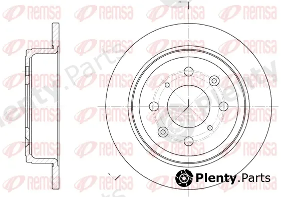 Kawe 608300 — Brake Disc
