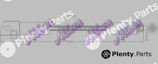 Kawe H7119 — Brake Hose