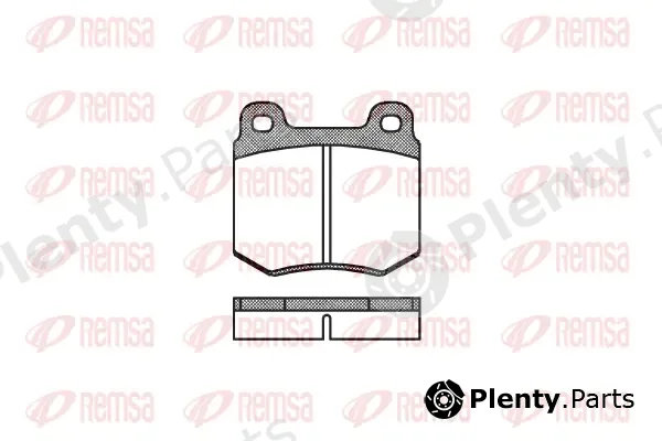 Kawe 006910 — Brake Pad Set, disc brake