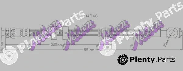 Kawe H4846 — Brake Hose