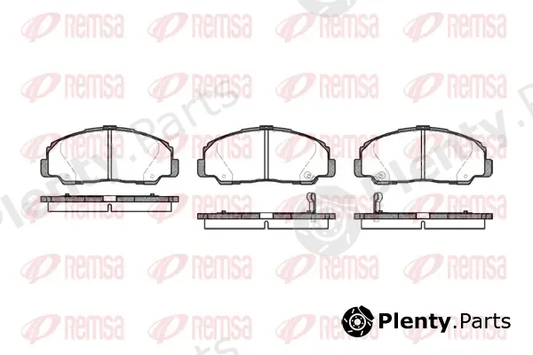 Kawe 017832 — Brake Pad Set, disc brake