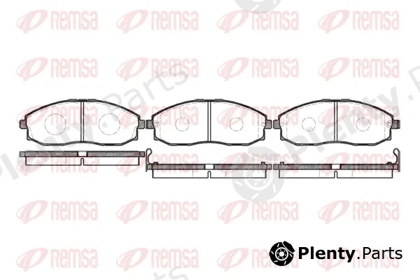 Kawe 070302 — Brake Pad Set, disc brake