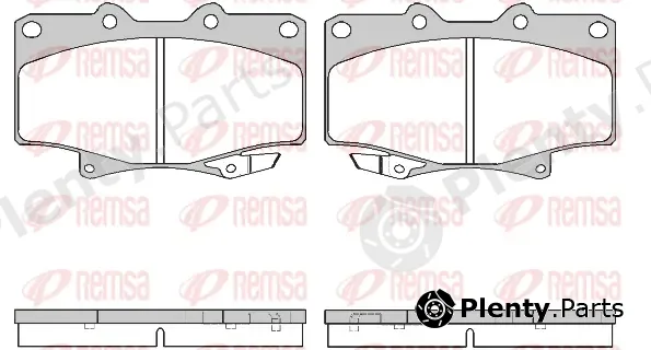 Kawe 042904 — Brake Pad Set, disc brake