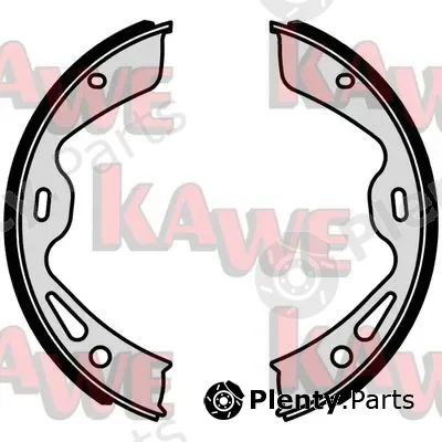 Kawe 01042 — Brake Shoe Set, parking brake