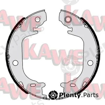Kawe 01173 — Brake Shoe Set, parking brake
