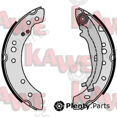Kawe 09640 — Brake Shoe Set
