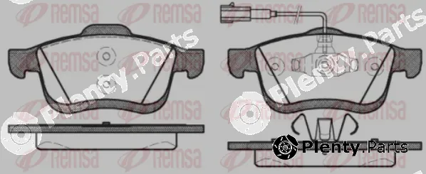 Kawe 118322 — Brake Pad Set, disc brake
