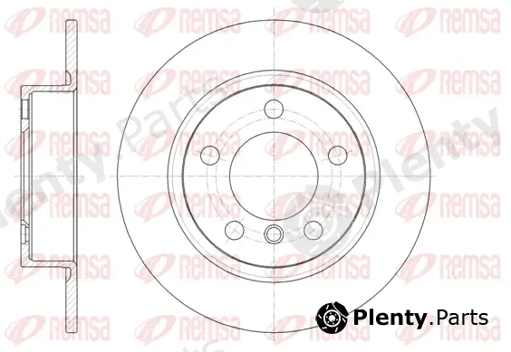 Kawe 6144100 — Brake Disc