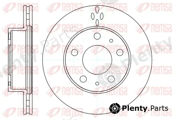 Kawe 6120410 — Brake Disc
