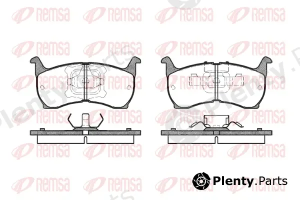 Kawe 016400 — Brake Pad Set, disc brake