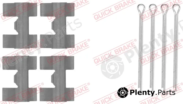Kawe 109-0981 — Accessory Kit, disc brake pad