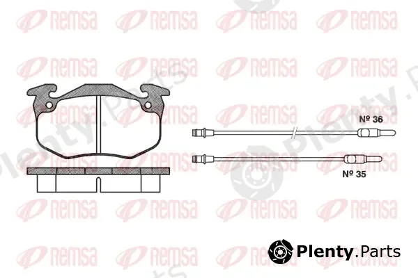 Kawe 014414 — Brake Pad Set, disc brake