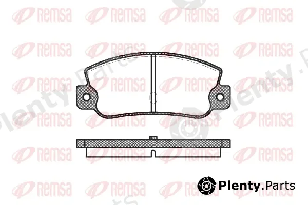 Kawe 002530 — Brake Pad Set, disc brake