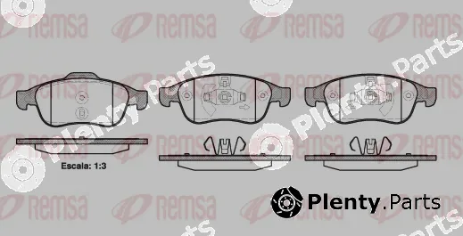 Kawe 124810 — Brake Pad Set, disc brake