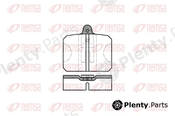 Kawe 011810 — Brake Pad Set, disc brake