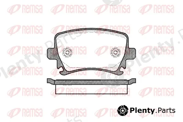 Kawe 103100 — Brake Pad Set, disc brake