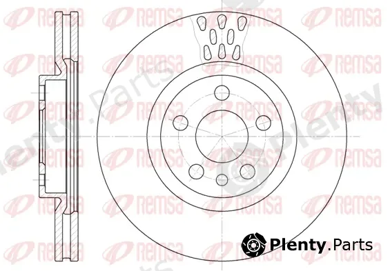 Kawe 630511 — Brake Disc