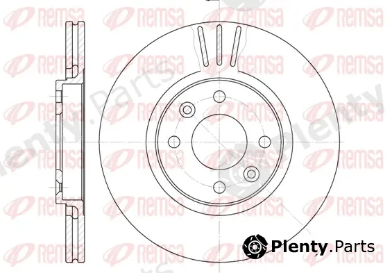 Kawe 623610 — Brake Disc